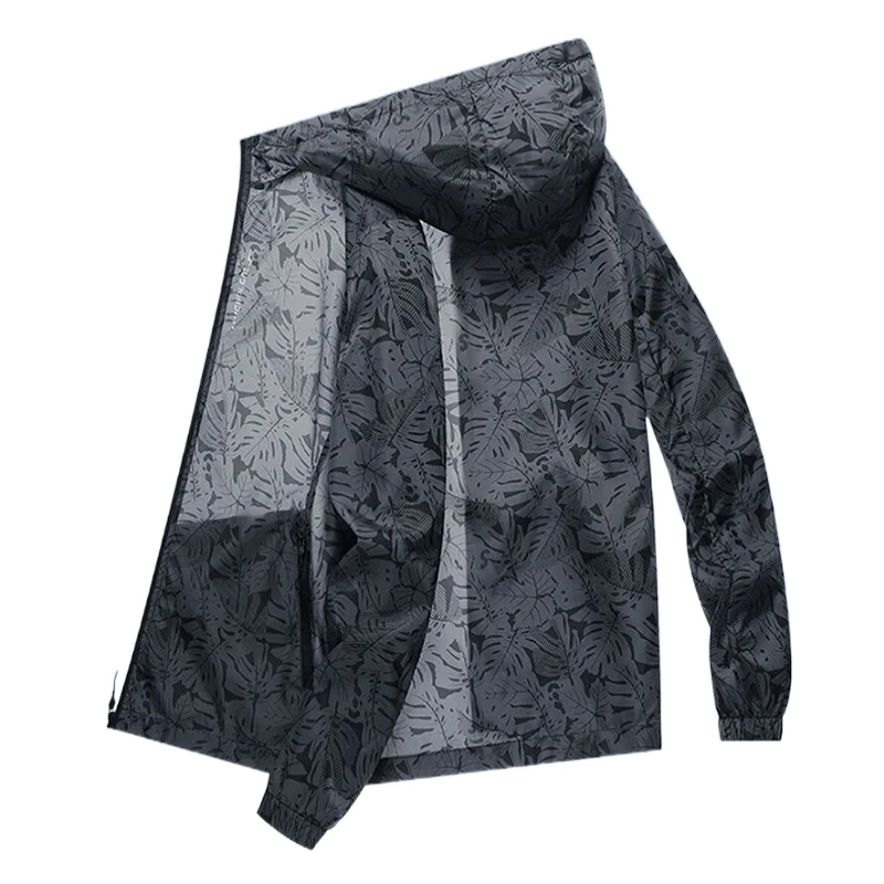 Men'S Loose Elastic Thin Sun Protection Jacket Summer Outdoor Sports Breathable And Uv Resistant Skin Jacket The Latest Style
Men'S Loose Elastic Thin Sun Protection Jacket Summer Outdoor Sports Breathable And Uv Resistant Skin Jacket The Latest Style