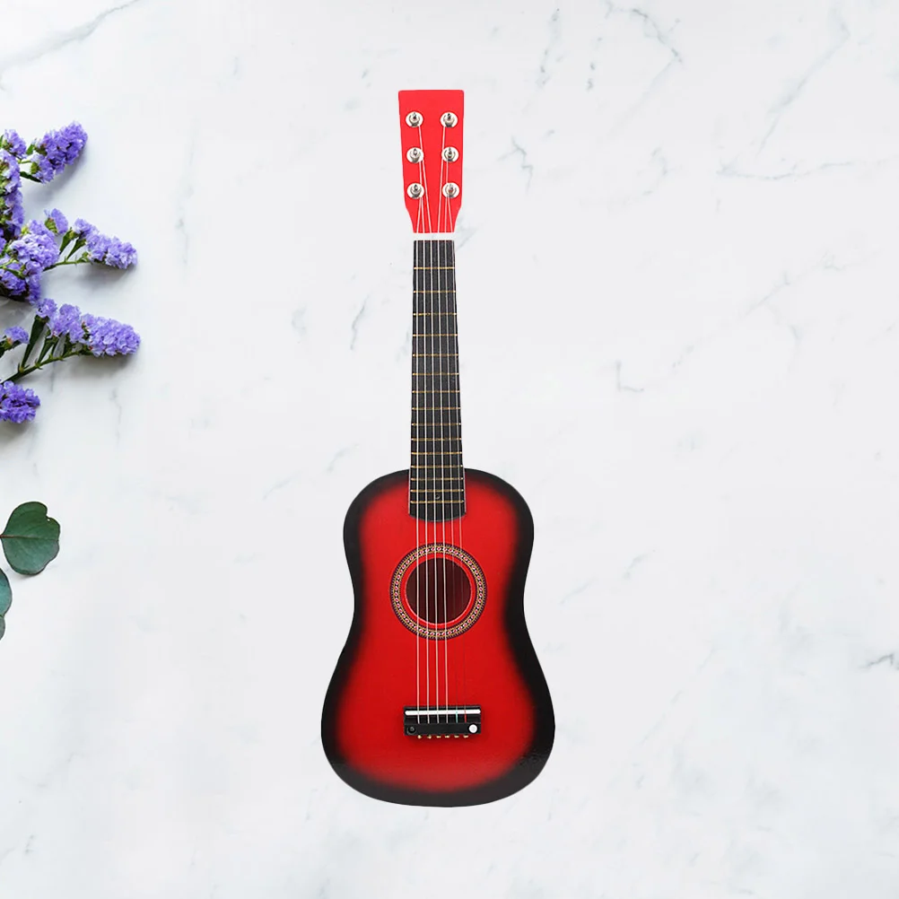 23 Inch Toddler Toys Folk Guitar Instrument Musical 58.7X18.8X5.9cm Red Bamboo Vintage Style Acoustic Child
23 Inch Toddler Toys Folk Guitar Instrument Musical 58.7X18.8X5.9cm Red Bamboo Vintage Style Acoustic Child