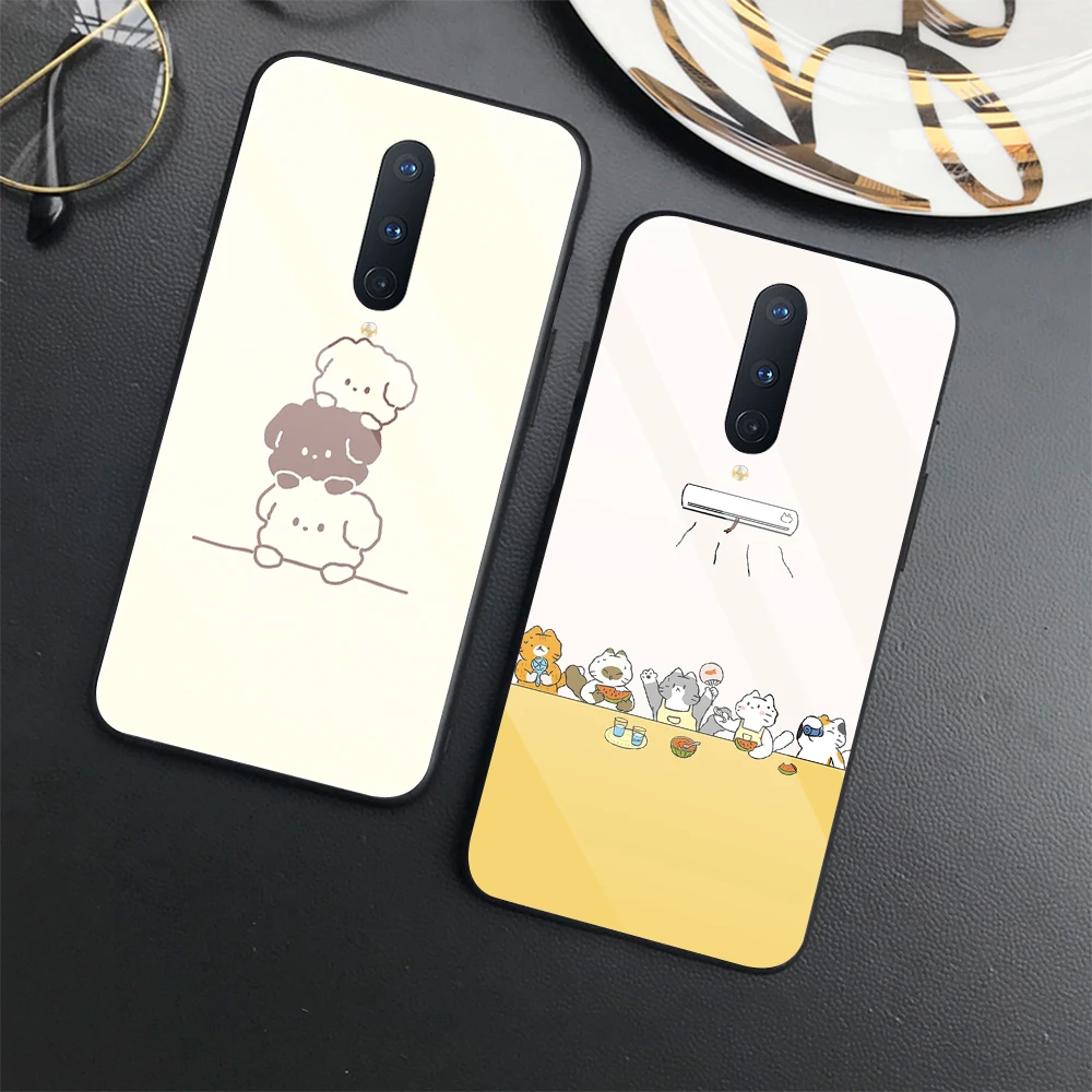 Cartoon kawaii Animal Bear Case for OnePlus 10 8 9 7 Pro 7T 8T 9Pro 9R 9RT 5 5T 6 6T Nord N20 N10 2 5G N100 Tempered Glass Cover
Cartoon kawaii Animal Bear Case for OnePlus 10 8 9 7 Pro 7T 8T 9Pro 9R 9RT 5 5T 6 6T Nord N20 N10 2 5G N100 Tempered Glass Cover