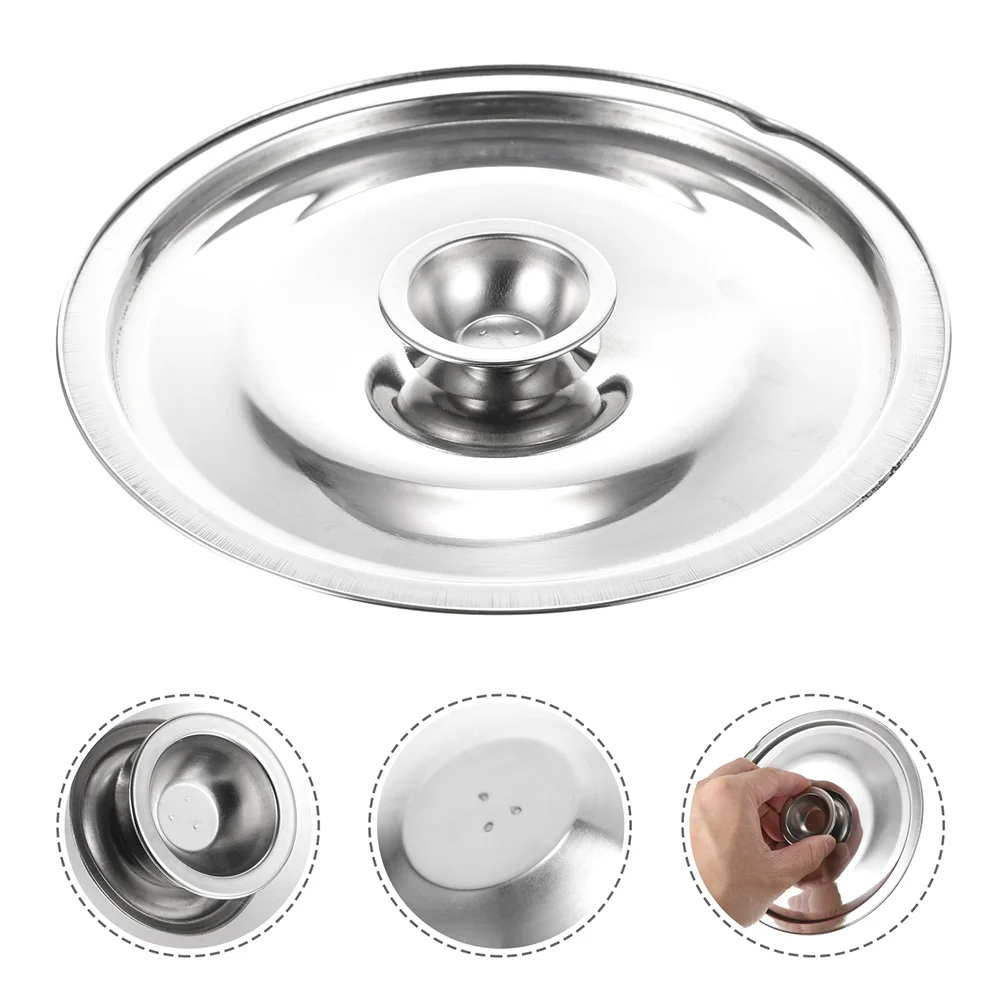 Lid Pot Stainless Pan Cover Pots Round Steel Lids Wok Cooking Replacement Bowl Frying Metal Knob Universal Skillet 
Lid Pot Stainless Pan Cover Pots Round Steel Lids Wok Cooking Replacement Bowl Frying Metal Knob Universal Skillet