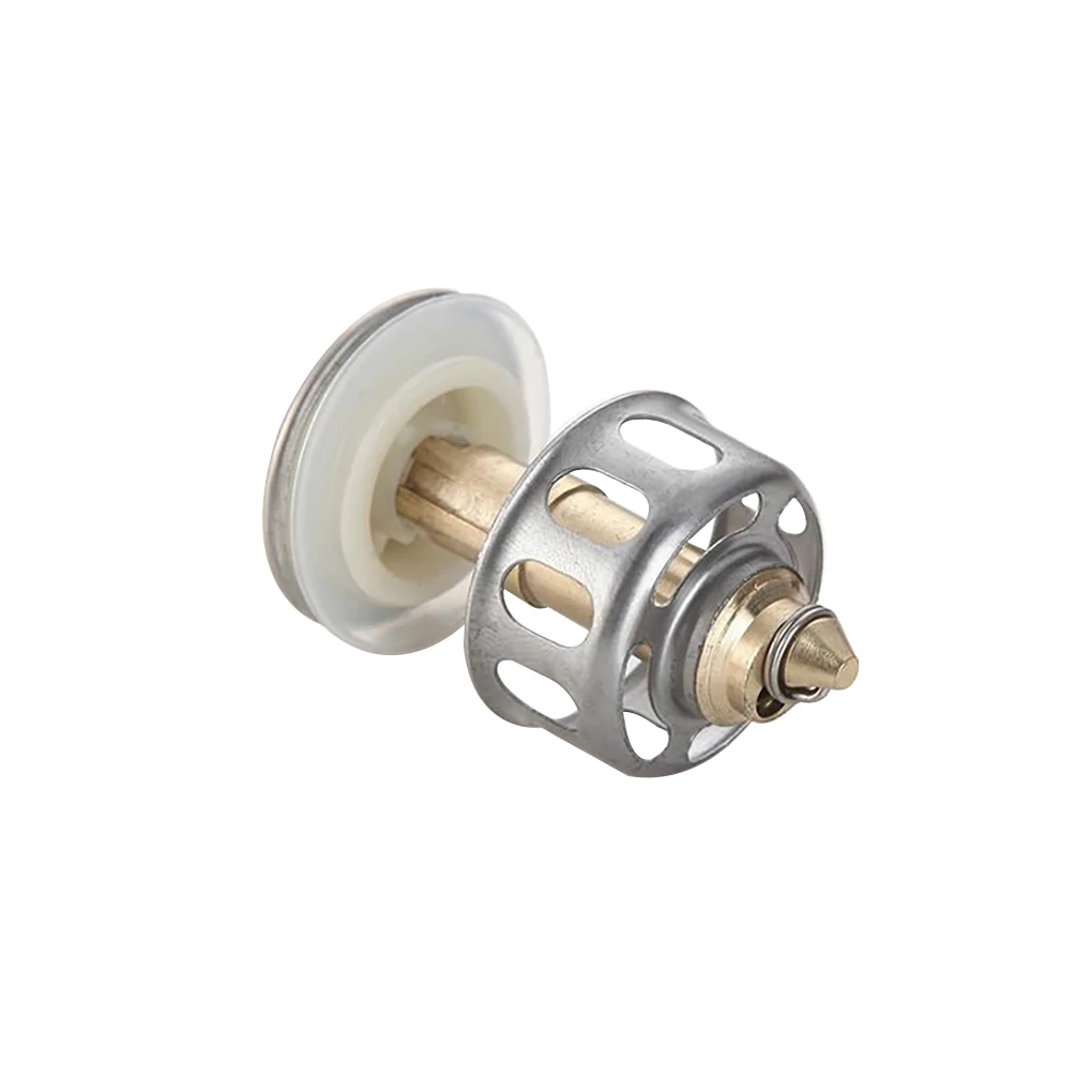 1pc Copper Bouncing Core Filter Cover Basket Shower Floor Drain Bathroom Plug Trap Hair Catcher Kitchen Basin Faucet Accessories
1pc Copper Bouncing Core Filter Cover Basket Shower Floor Drain Bathroom Plug Trap Hair Catcher Kitchen Basin Faucet Accessories