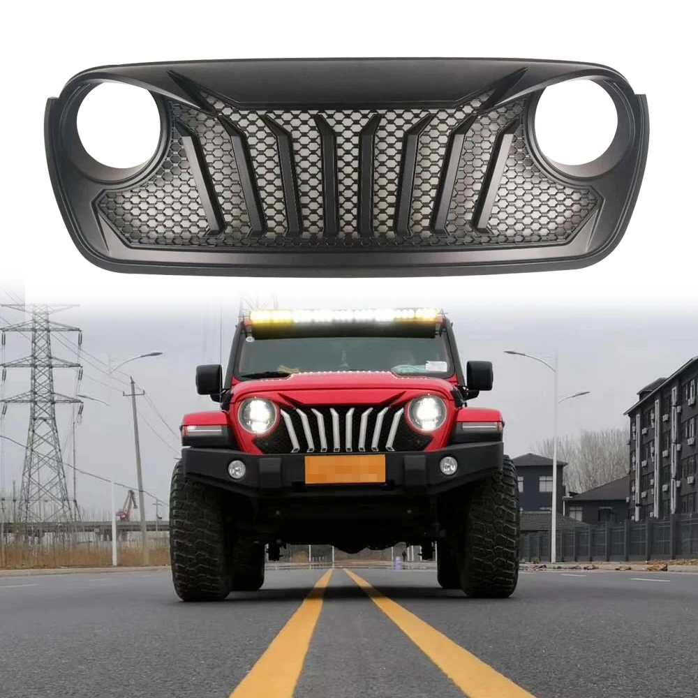 SXMA ABS Jeep Wrangler JL Front Grille Matte Black Grille Wrangler JL 2018 19 21 22 23 Black Bumper Mesh Grille Car Accessories
SXMA ABS Jeep Wrangler JL Front Grille Matte Black Grille Wrangler JL 2018 19 21 22 23 Black Bumper Mesh Grille Car Accessories
