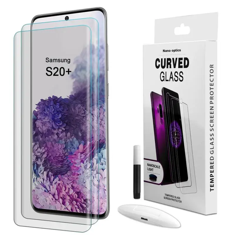Full Tempered Glass Two-piece Set Anti-shatter Film Oleophobic Coating Fingerprint Compatible 9h Hardness For Samsung Galaxy S20 
Full Tempered Glass Two-piece Set Anti-shatter Film Oleophobic Coating Fingerprint Compatible 9h Hardness For Samsung Galaxy S20