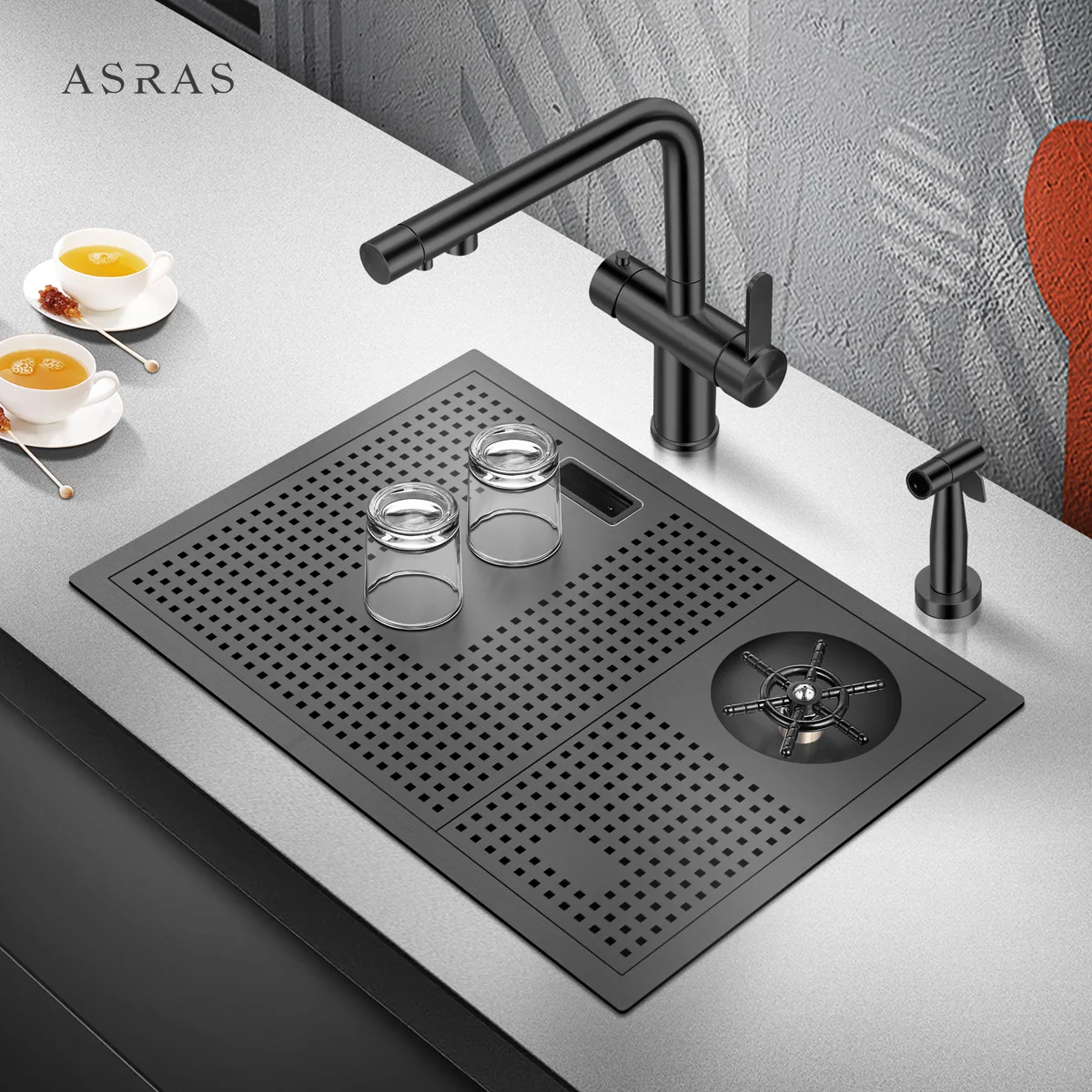 Кухонные принадлежности Asras, кухонный лоток ручной работы, маленькая матовая раковина, стеклянная мойка, чашка, ополаскиватель, спринклер, м...
Кухонные принадлежности Asras, кухонный лоток ручной работы, маленькая матовая раковина, стеклянная мойка, чашка, ополаскиватель, спринклер, м...