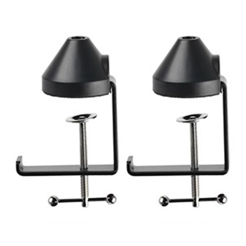 NEW-2X Metal Table Mounting Clamp Cantilever Bracket Clamp For Microphone Suspension Boom Scissor Arm Stand Holder
NEW-2X Metal Table Mounting Clamp Cantilever Bracket Clamp For Microphone Suspension Boom Scissor Arm Stand Holder