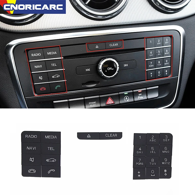 Car Center Console CD Panel Multimedia Button Stickers ABS For Mercedes Benz CLS W218 GLA X156 2014-2016 Interior Accessories
Car Center Console CD Panel Multimedia Button Stickers ABS For Mercedes Benz CLS W218 GLA X156 2014-2016 Interior Accessories