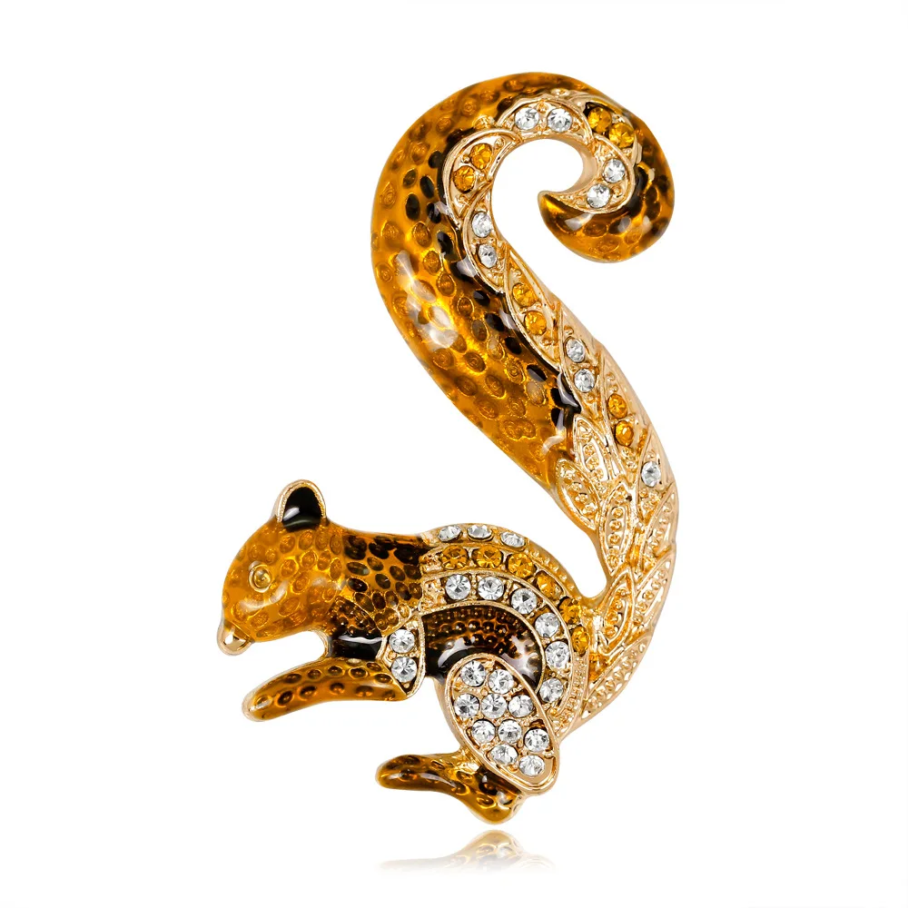 Fashion Personality Cartoon Squirrel Brooch Animal Ornament брошь женская Weddings Party Casual Brooch Pins Gifts
Fashion Personality Cartoon Squirrel Brooch Animal Ornament брошь женская Weddings Party Casual Brooch Pins Gifts