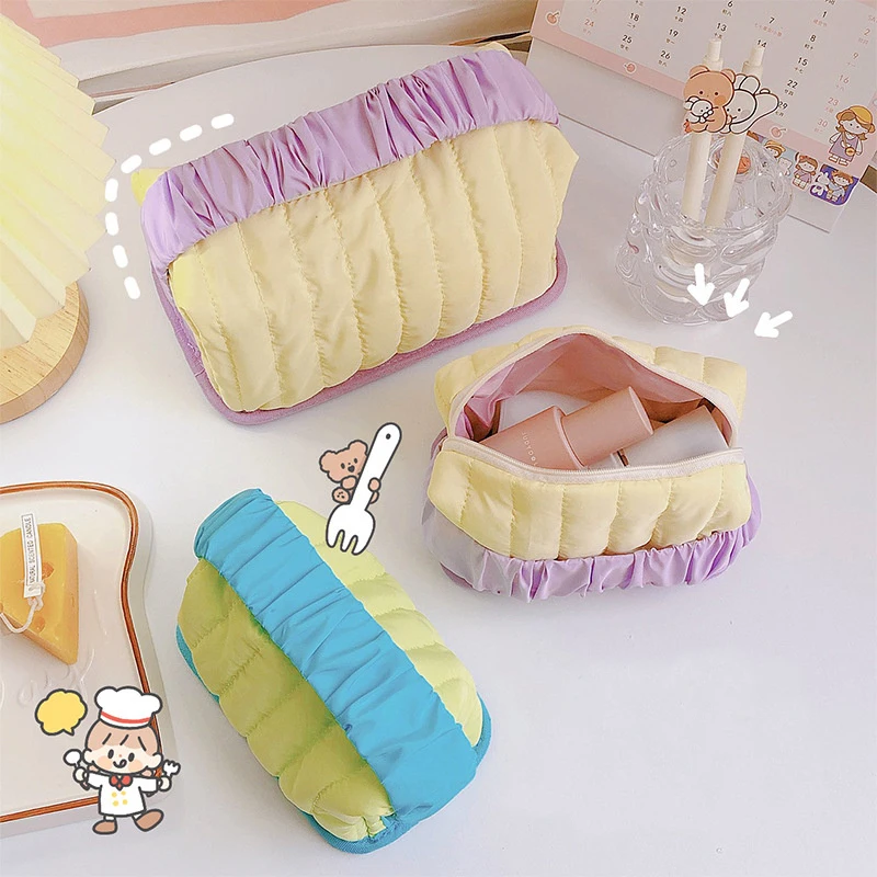 Cream Toast Cosmetic Bag Large-Capacity Storage Bag Portable Make Up Bag Clutch Bag Personal Hygiene Bags Wash Organizer
Cream Toast Cosmetic Bag Large-Capacity Storage Bag Portable Make Up Bag Clutch Bag Personal Hygiene Bags Wash Organizer