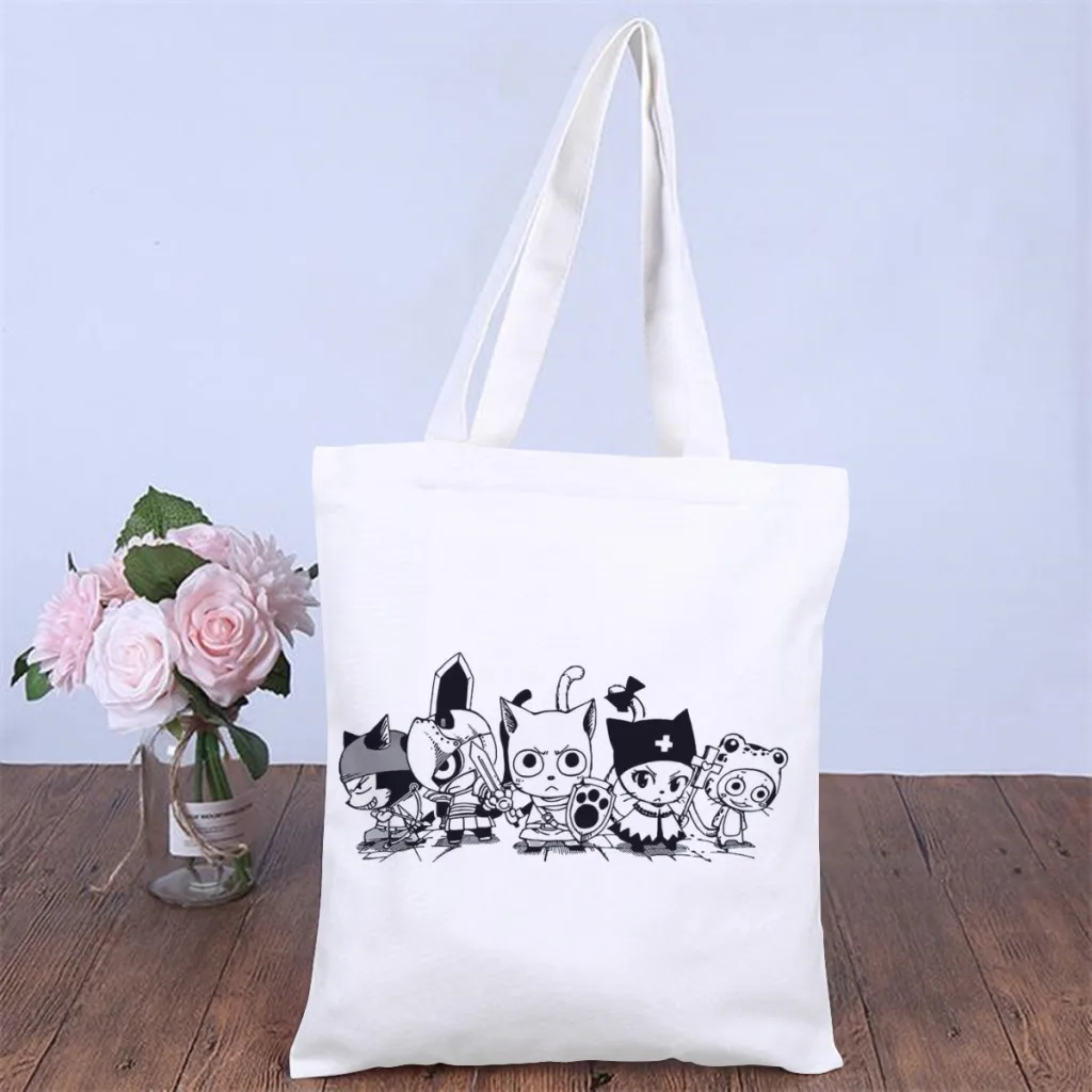 CuteHandbag Fairy Tail Anime Shoulder Canvas Bags Adult Storage Pocket Double Print Travel Shopper HandBags Large Pouch Tote Bag
CuteHandbag Fairy Tail Anime Shoulder Canvas Bags Adult Storage Pocket Double Print Travel Shopper HandBags Large Pouch Tote Bag