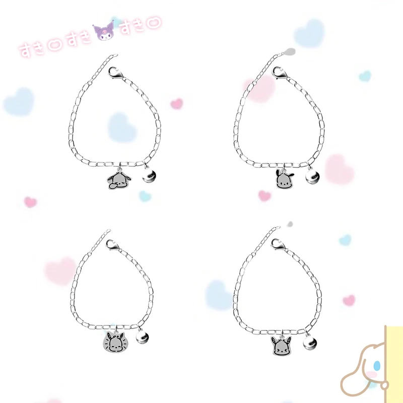 Sanrio Pachacco Kawaii Anime Bracelet Cartoon Cute Sweet Fashion Metal Jewelry Accessories Best Christmas Gift
Sanrio Pachacco Kawaii Anime Bracelet Cartoon Cute Sweet Fashion Metal Jewelry Accessories Best Christmas Gift