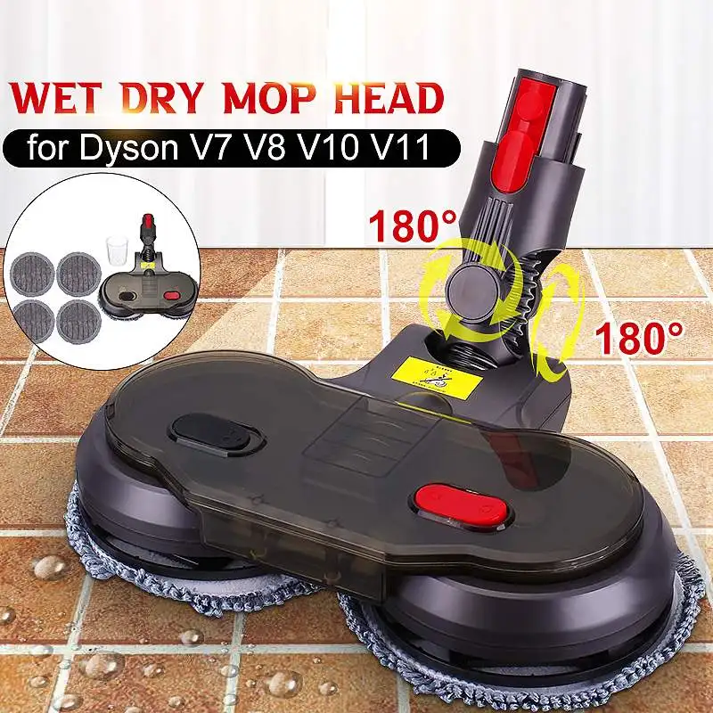 Electric Cleaning Mop Head Vacuum Cleaner Head For Dyso V7 V8 V10 V11 Wet / Dry Mop Head Water Tank
Electric Cleaning Mop Head Vacuum Cleaner Head For Dyso V7 V8 V10 V11 Wet / Dry Mop Head Water Tank