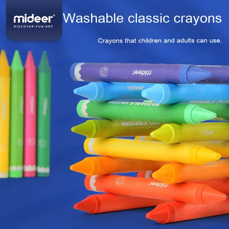 Children's washable classic crayon baby painting pen iron box painting DIY educational toy set
Children's washable classic crayon baby painting pen iron box painting DIY educational toy set