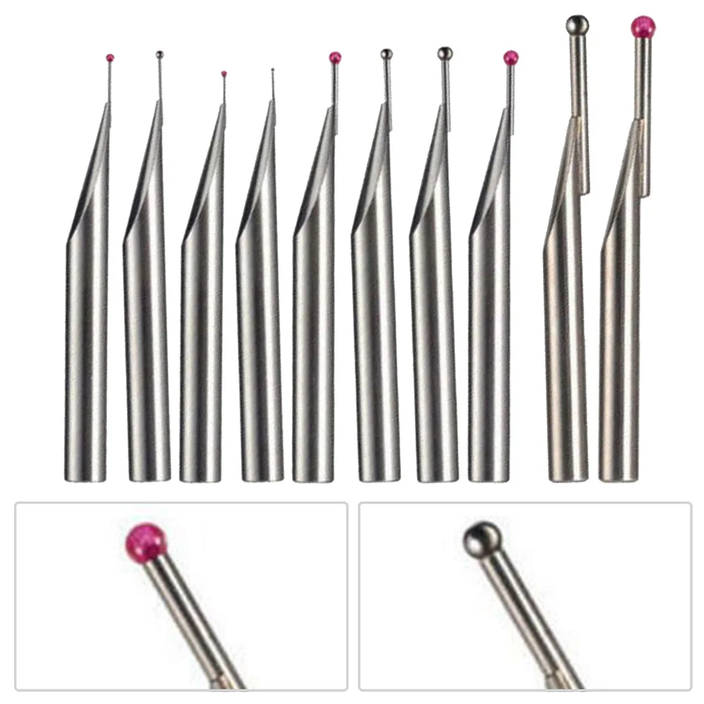 Ball Tip Probe Insert 1-4mm Carbide Ball For Mahr Fowler TESA Height Gauge High Quality Rub Ball Tip Probe Measuring Tools
Ball Tip Probe Insert 1-4mm Carbide Ball For Mahr Fowler TESA Height Gauge High Quality Rub Ball Tip Probe Measuring Tools
