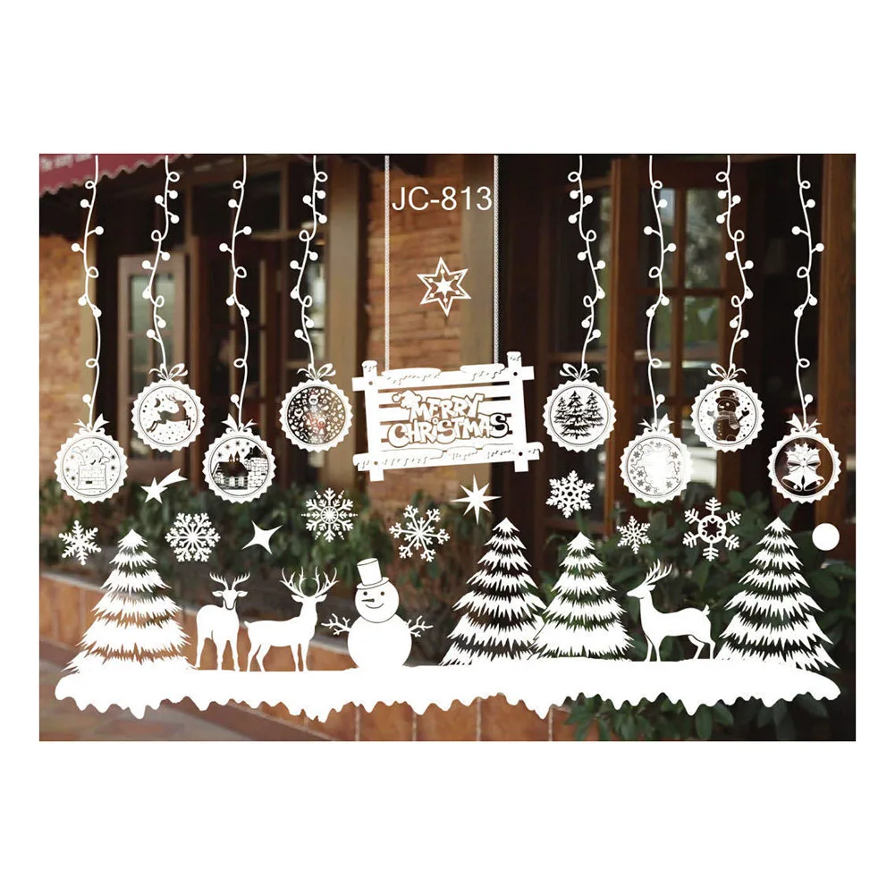 Achieve a Charming Look with Snowflake Casement Clings Stickers Xmas Reindeer Decals Decorations Effortless Application
Achieve a Charming Look with Snowflake Casement Clings Stickers Xmas Reindeer Decals Decorations Effortless Application