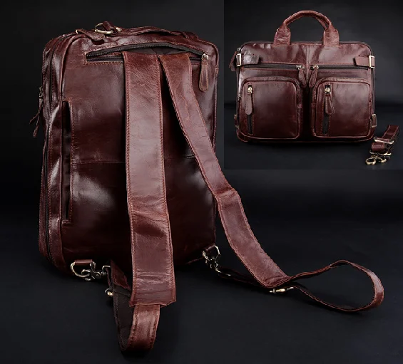 Genuine High Class Leather Men Backpack Fashion Backpacks Bag male school bag Multi-function crossbody bag Shoulder bag
Genuine High Class Leather Men Backpack Fashion Backpacks Bag male school bag Multi-function crossbody bag Shoulder bag