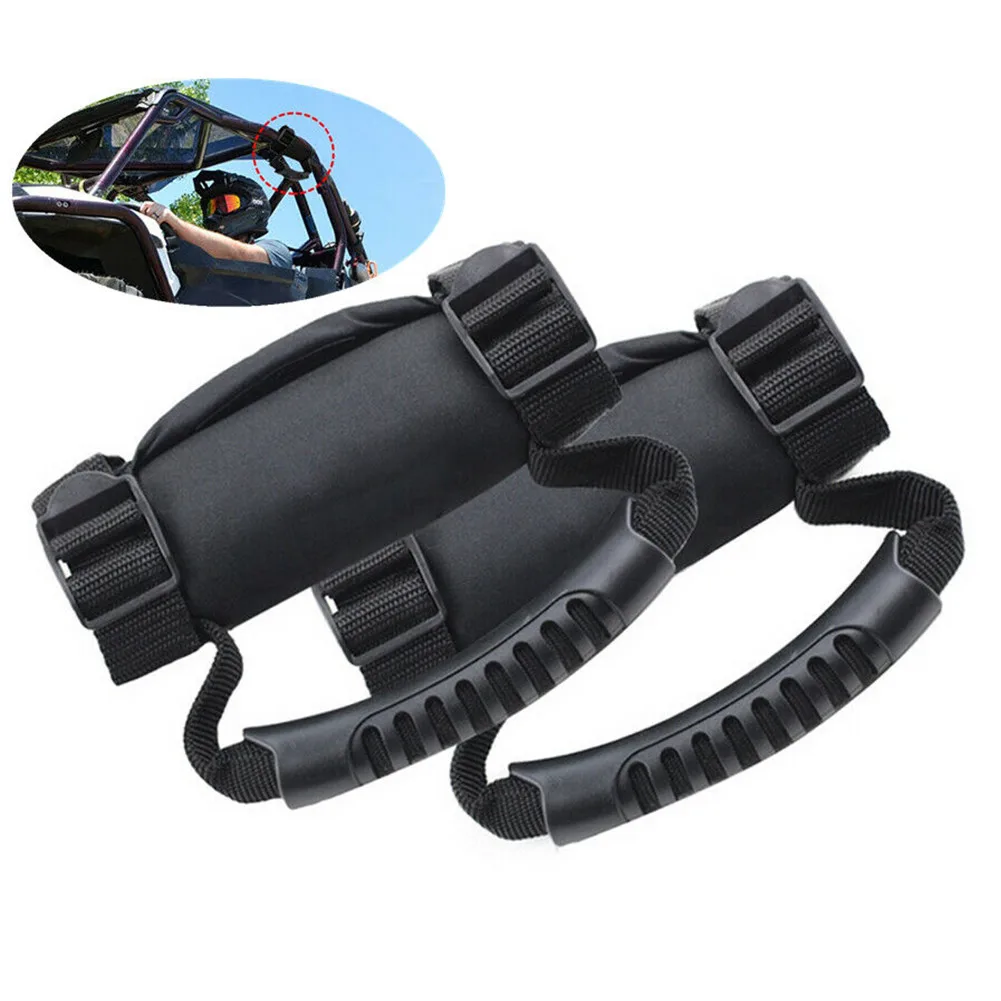 2*Universal ATV UTV Roll Cage Bar Handle Grab Rail Pull Grip Passenger Non-slip Safety Strap Adjustable For Kawasaki For Honda
2*Universal ATV UTV Roll Cage Bar Handle Grab Rail Pull Grip Passenger Non-slip Safety Strap Adjustable For Kawasaki For Honda