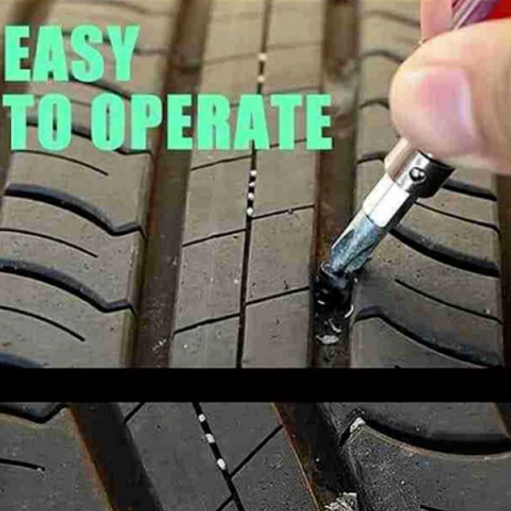 Affordable and Effective Tire Repair Solution Vacuum Tire Repair Rubber Nails for Cars and Motorcycles (8 Pieces)
Affordable and Effective Tire Repair Solution Vacuum Tire Repair Rubber Nails for Cars and Motorcycles (8 Pieces)