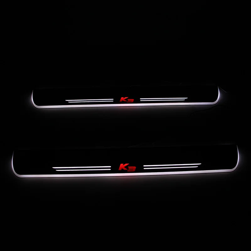 LED Car Scuff Plate Trim Pedal Door Sill Pathway Moving Welcome Light For Kia K3 Cerato Waterproof Car Accessories Interior
LED Car Scuff Plate Trim Pedal Door Sill Pathway Moving Welcome Light For Kia K3 Cerato Waterproof Car Accessories Interior
