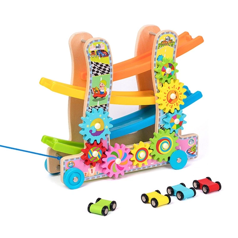 Wooden Car Ramp Toy Slide Track Vehicle Playset Model Racing Car Crashproof Mini Car Toy Baby Boys Favors Handheld Toy
Wooden Car Ramp Toy Slide Track Vehicle Playset Model Racing Car Crashproof Mini Car Toy Baby Boys Favors Handheld Toy