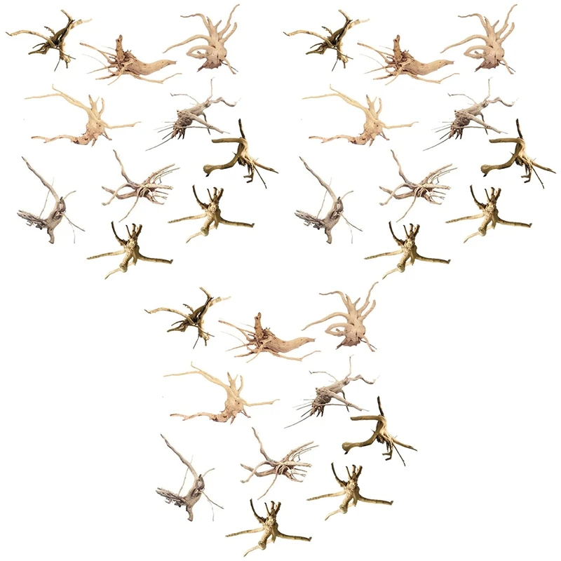 Mini Driftwood For Aquarium Natural Wood Branches Fish Tank Decorations Reptiles Tree Trunk Driftwood Assorted(30 Pack)
Mini Driftwood For Aquarium Natural Wood Branches Fish Tank Decorations Reptiles Tree Trunk Driftwood Assorted(30 Pack)