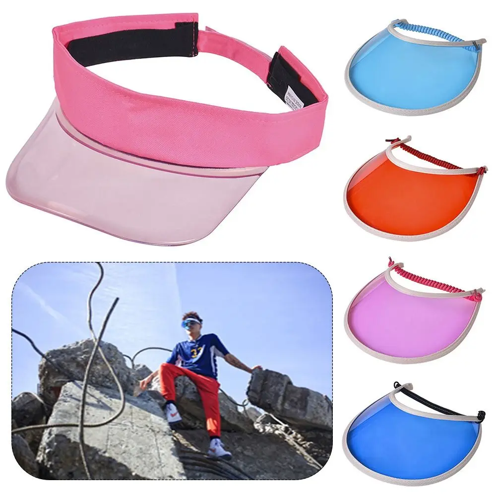 PVC Women Men Empty Top Transparent Bicycle Sun Hat Visor Caps Summer Baseball Hat Anti-UV Sunshade Hat
PVC Women Men Empty Top Transparent Bicycle Sun Hat Visor Caps Summer Baseball Hat Anti-UV Sunshade Hat