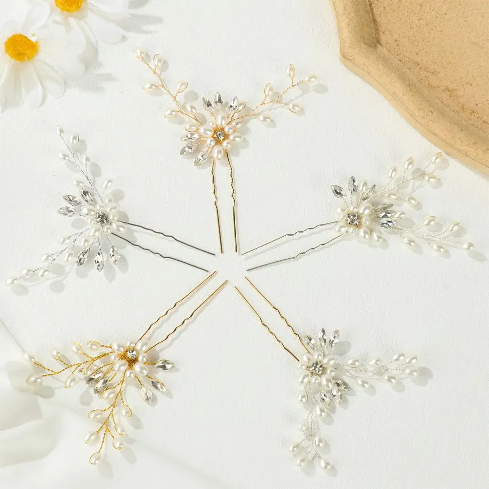 Gold Silver Color Bridal Bridesmaid Pearl Rhinestone Hair Jewelry Hair Clips Wedding Hair Accessories Hairpins
Gold Silver Color Bridal Bridesmaid Pearl Rhinestone Hair Jewelry Hair Clips Wedding Hair Accessories Hairpins