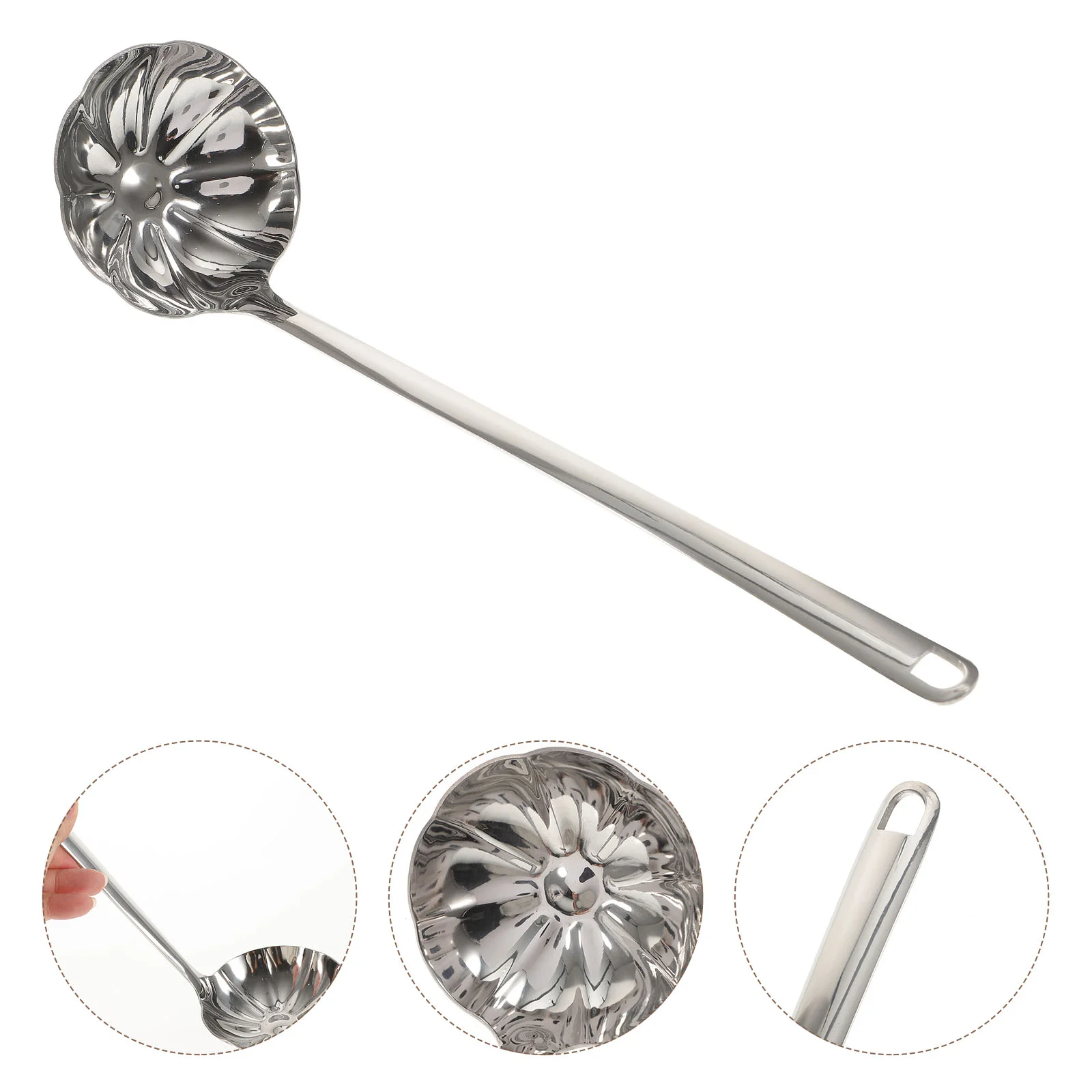 Ladle Soup Spoon Cooking Spoons Kitchen Serving Skimmer Colander Hot Pot Slotted Sauce Strainer Large Utensil Stirring Scoop
Ladle Soup Spoon Cooking Spoons Kitchen Serving Skimmer Colander Hot Pot Slotted Sauce Strainer Large Utensil Stirring Scoop