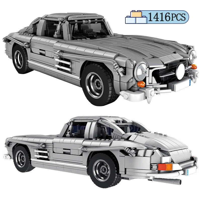 1416PCS City Compatible Retro Pull Back Racing Car Building Blocks Supercar Speed Vehicle Bricks Toys for Children Boy Gifts
1416PCS City Compatible Retro Pull Back Racing Car Building Blocks Supercar Speed Vehicle Bricks Toys for Children Boy Gifts