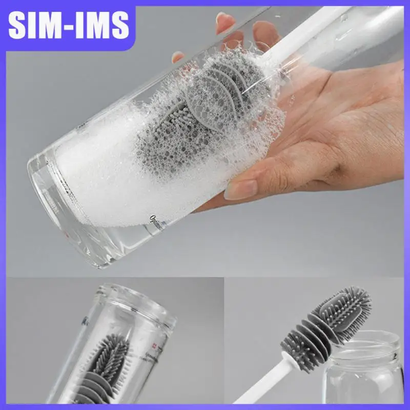 Useful Things For Kitchen Cleaning Brush Household Arc Brush Head Cup Washer Multifunctional Long Handle Cleaning Tools Silicone
Useful Things For Kitchen Cleaning Brush Household Arc Brush Head Cup Washer Multifunctional Long Handle Cleaning Tools Silicone