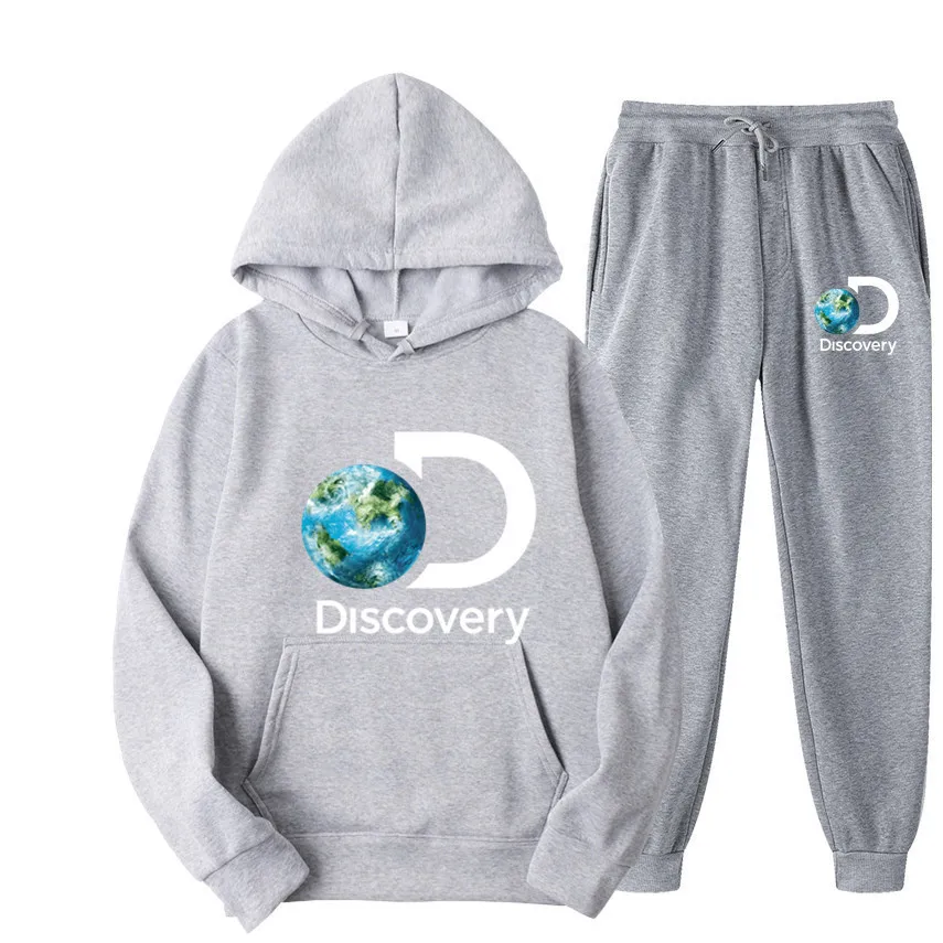 Discovery Channel 2023 Men's Sets Tracksuit Hoodie Sweatshirt+Sweatpants Sports Suits Hoodies Sportswear Jogging Clothes For Men
Discovery Channel 2023 Men's Sets Tracksuit Hoodie Sweatshirt+Sweatpants Sports Suits Hoodies Sportswear Jogging Clothes For Men