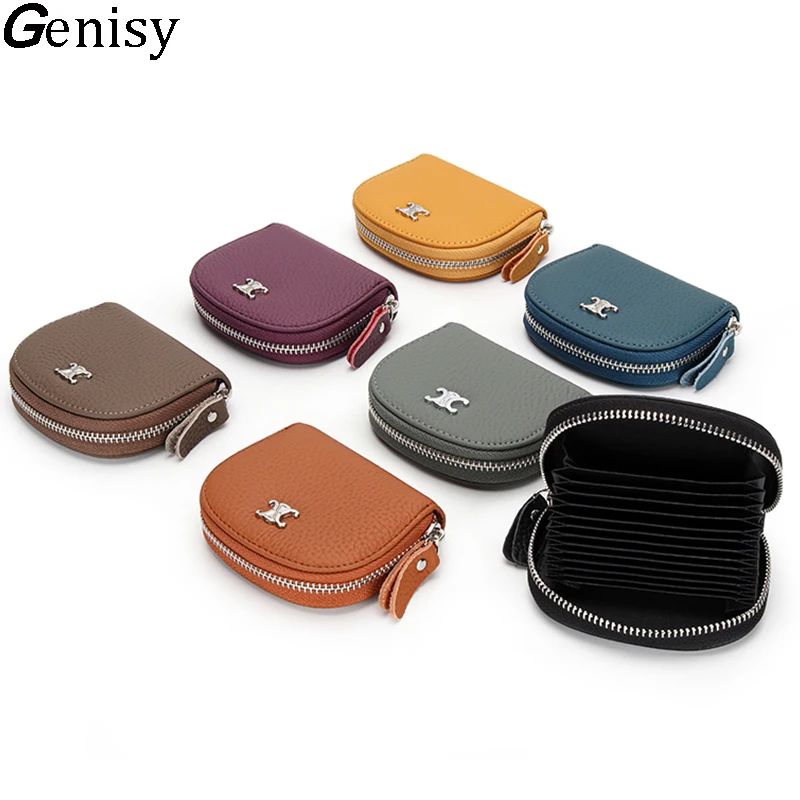 New Designer Women Purse Fashion Brand Real Leather Wallet Multi Card Slot Card Package Credit Card Holder Mini Purse for Women
New Designer Women Purse Fashion Brand Real Leather Wallet Multi Card Slot Card Package Credit Card Holder Mini Purse for Women
