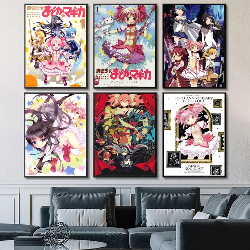 Puella Magi Madoka Magica Poster Anime Posters Sticky HD Quality Poster Wall Art Painting Study Wall Decor
Puella Magi Madoka Magica Poster Anime Posters Sticky HD Quality Poster Wall Art Painting Study Wall Decor
