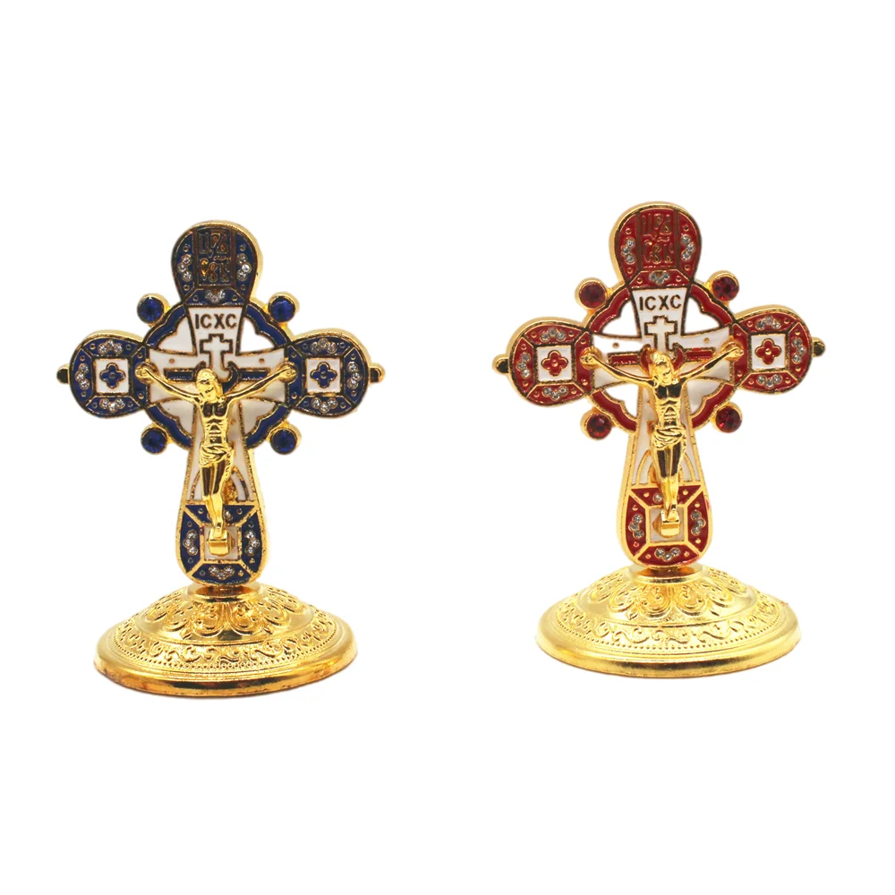 Jesus Cross Icons Orthodox Crucifix Home Decoration Religious Church Utensils Relic Catholic Wall Decor
Jesus Cross Icons Orthodox Crucifix Home Decoration Religious Church Utensils Relic Catholic Wall Decor