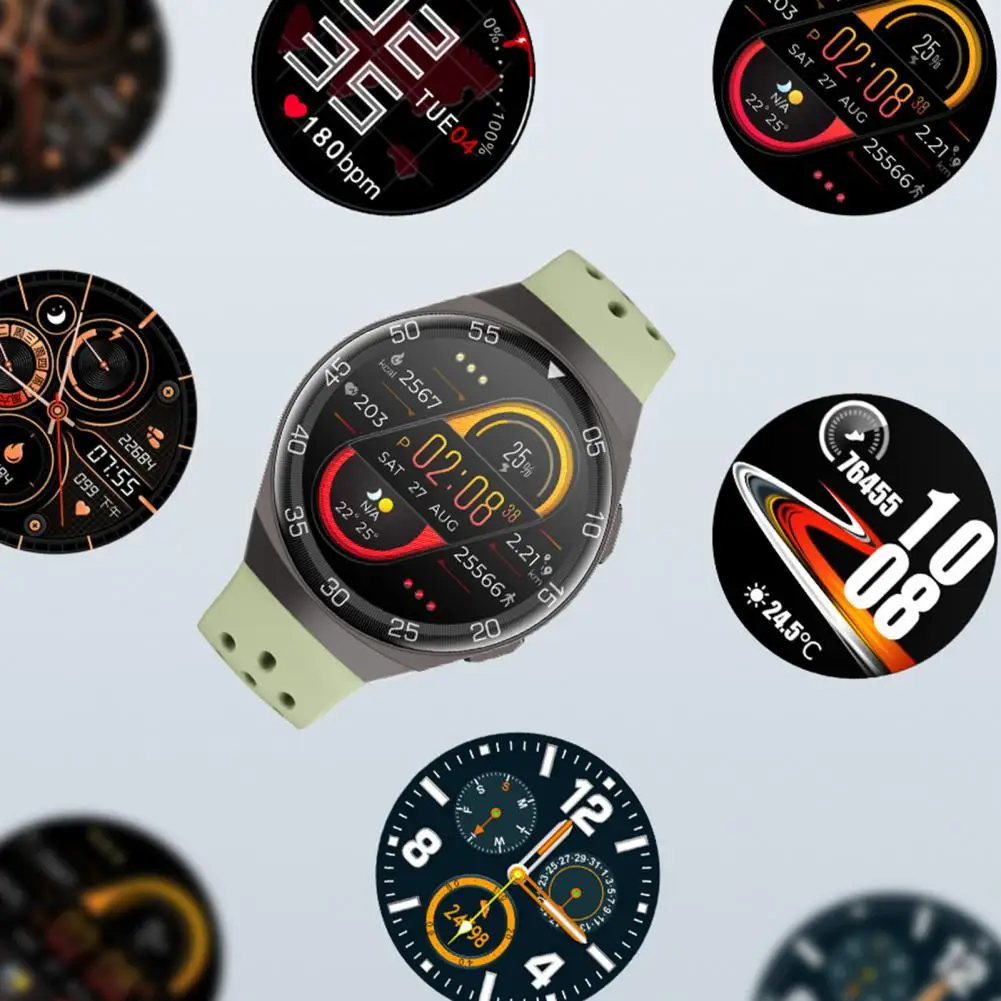 Useful Digital Watch Round Smart Watch High Clarity Bluetooth-compatible Calling Digital Wristwatch Fitness Tracking
Useful Digital Watch Round Smart Watch High Clarity Bluetooth-compatible Calling Digital Wristwatch Fitness Tracking