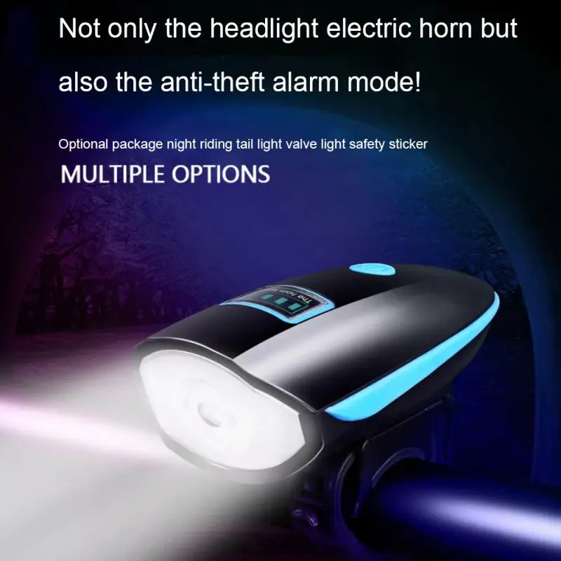 Bicycle Front Light With Bike Horn USB Rechargeable Lantern Bike Front Lamp Cycling Flashlight Electronic Bell Bike Accessories
Bicycle Front Light With Bike Horn USB Rechargeable Lantern Bike Front Lamp Cycling Flashlight Electronic Bell Bike Accessories
