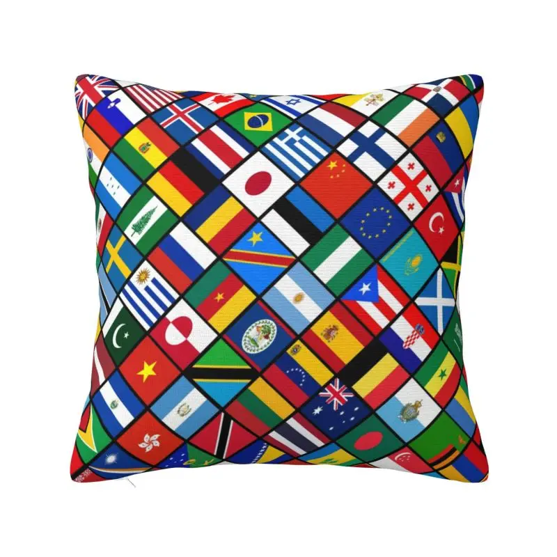 Flags Of The Countries Of The World Cushion Cover Sofa Home Decorative Informative Gift Square Throw Pillow Case 45x45
Flags Of The Countries Of The World Cushion Cover Sofa Home Decorative Informative Gift Square Throw Pillow Case 45x45
