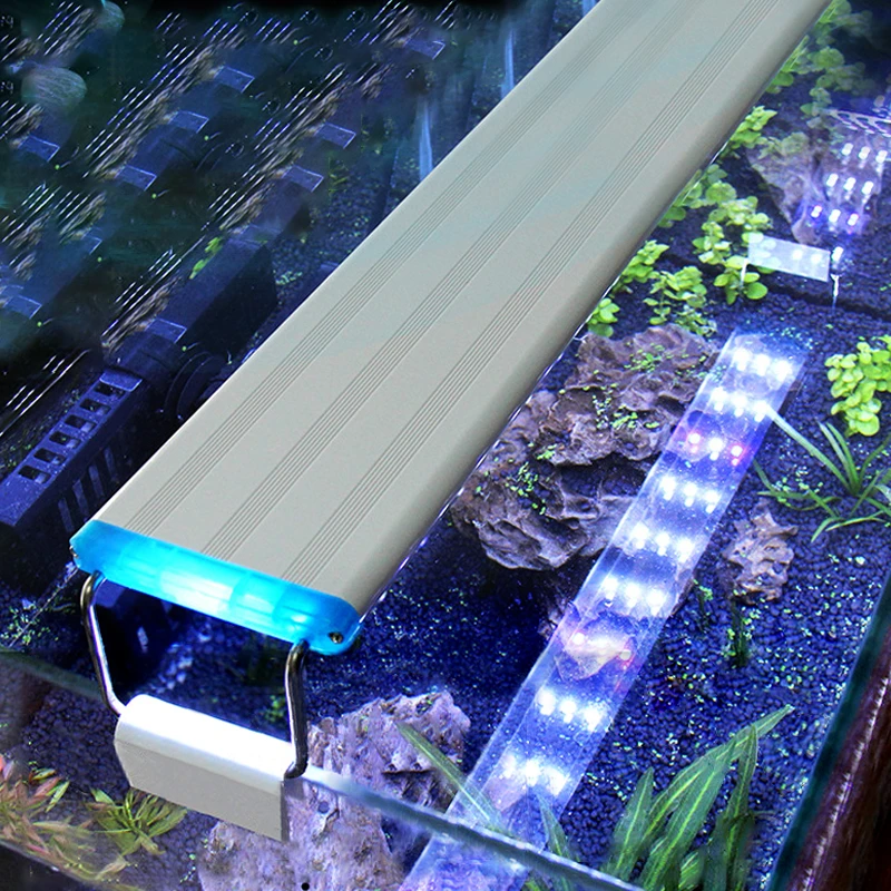 Aquarium LED Light Super Slim Fish Tank Aquatic Plant Grow Lighting Waterproof Bright Clip Lamp Blue LED 18-58cm for Fish Tank
Aquarium LED Light Super Slim Fish Tank Aquatic Plant Grow Lighting Waterproof Bright Clip Lamp Blue LED 18-58cm for Fish Tank