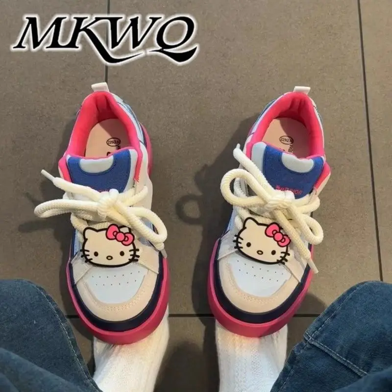 Hello Kitty Shoes Sanrio Kawaii Anime Slip-On Shoes Girls Heart Cartoon Trainers Small White Shoes Women Birthday Gifts Kids
Hello Kitty Shoes Sanrio Kawaii Anime Slip-On Shoes Girls Heart Cartoon Trainers Small White Shoes Women Birthday Gifts Kids