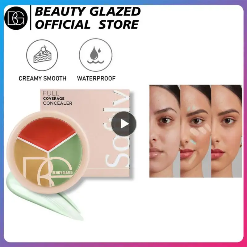 3 Colors Facial Contour Brighten Cover Acne Brighten Skin Tone Makeup Concealer Face Cosmetics Concealer Dark Circles Spots
3 Colors Facial Contour Brighten Cover Acne Brighten Skin Tone Makeup Concealer Face Cosmetics Concealer Dark Circles Spots