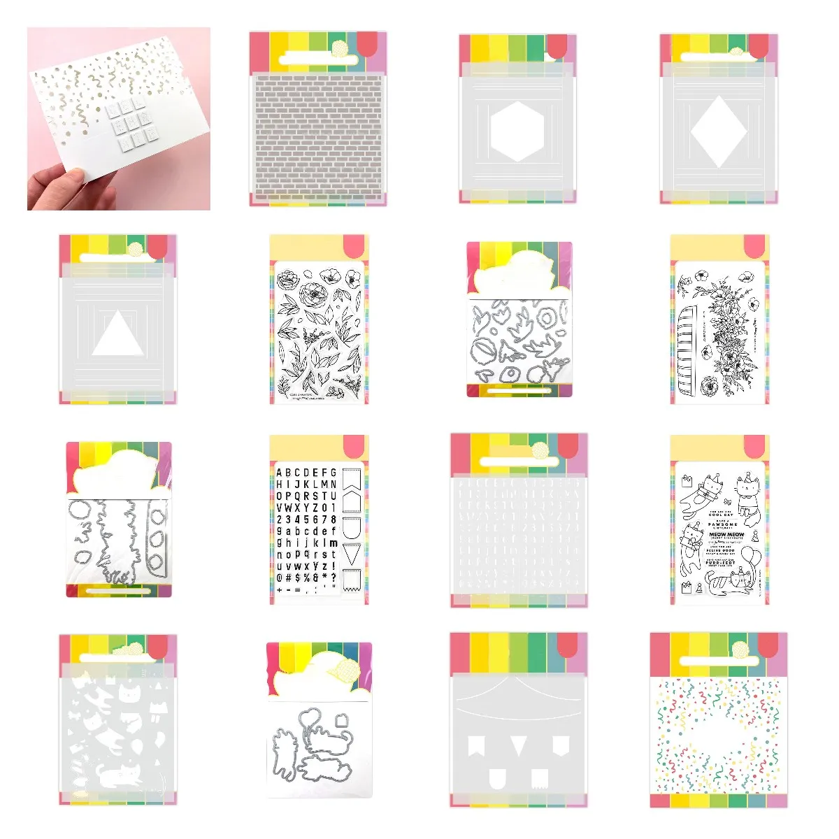 Clearance Sale Beautiful Pattern Metal Cutting Dies Scrapbook Diary Decoration Embossing Template DIY Greeting Card Handmade
Clearance Sale Beautiful Pattern Metal Cutting Dies Scrapbook Diary Decoration Embossing Template DIY Greeting Card Handmade
