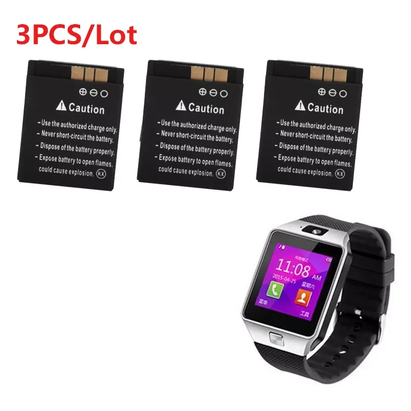 3.7V 380mAh For DZ09 Backup Battery SmartWatch Battery For KSW-S6 RYX-NX9 A1 Smart Watch Rechargeable Li-ion polymer Battery
3.7V 380mAh For DZ09 Backup Battery SmartWatch Battery For KSW-S6 RYX-NX9 A1 Smart Watch Rechargeable Li-ion polymer Battery