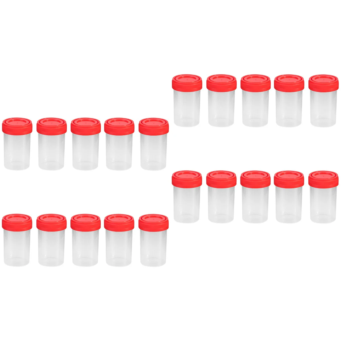 20 Pcs Sampling Cup Specimen Urine Container Plastic Containers Lids Liquid Sample Cups
20 Pcs Sampling Cup Specimen Urine Container Plastic Containers Lids Liquid Sample Cups