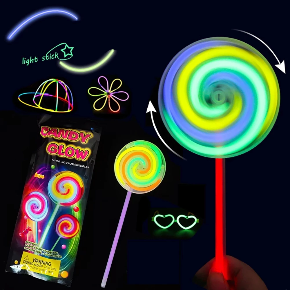 Neon Lights Party Fluorescence Luminous Light Lollipop Glow In Dark Light Colorful Glow Stick Finger Stress Relief Toys
Neon Lights Party Fluorescence Luminous Light Lollipop Glow In Dark Light Colorful Glow Stick Finger Stress Relief Toys