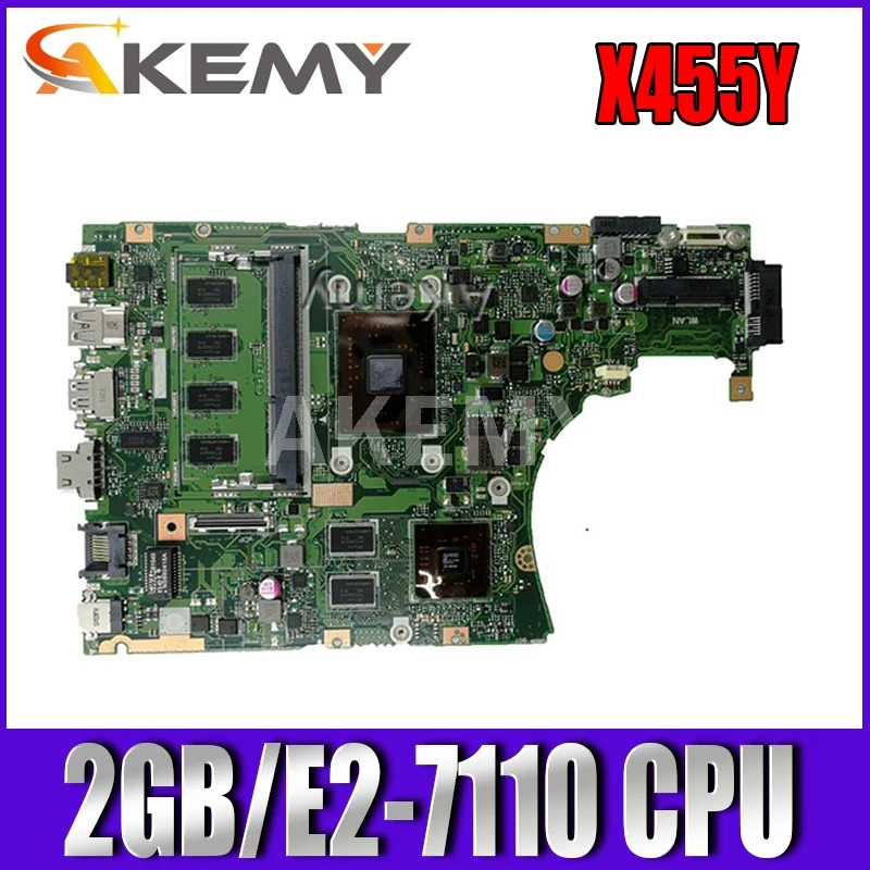 Материнская плата Akemy X455YI для ноутбука Asus X455YI X455Y X454Y, материнская плата 100%, тест ОК, ОЗУ 2 Гб, Фото 2 Гб
Материнская плата Akemy X455YI для ноутбука Asus X455YI X455Y X454Y, материнская плата 100%, тест ОК, ОЗУ 2 Гб, Фото 2 Гб