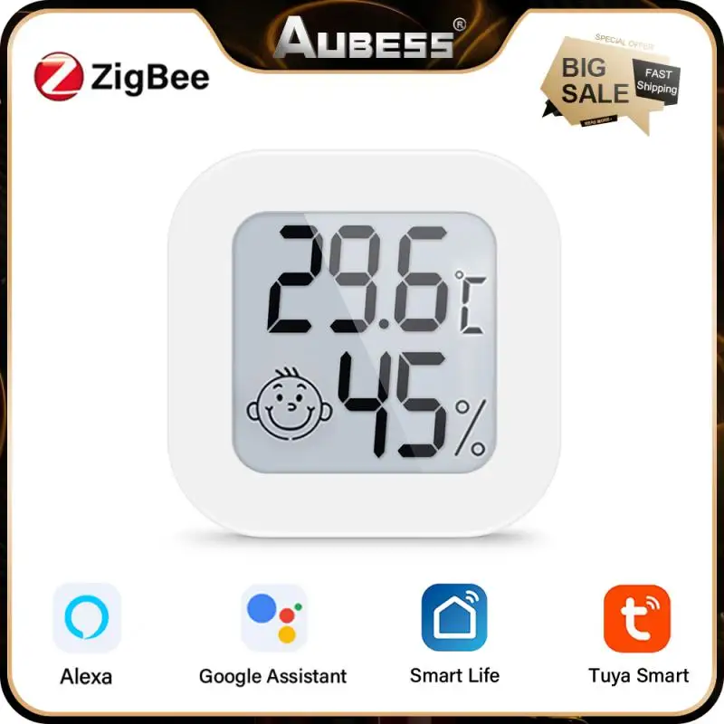 Tuya Zigbee Temperature Humidity Sensor Smart Home Humidity Detector Alarm Works With Smart Life Voice Control Alexa Google Home
Tuya Zigbee Temperature Humidity Sensor Smart Home Humidity Detector Alarm Works With Smart Life Voice Control Alexa Google Home
