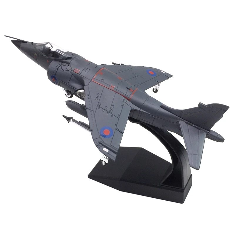 

NEW-1/72 Британский Harrier Jet вертикальный подъемник истребитель Jet имитация сплава литые самолеты для коллекции подарок домашний декор