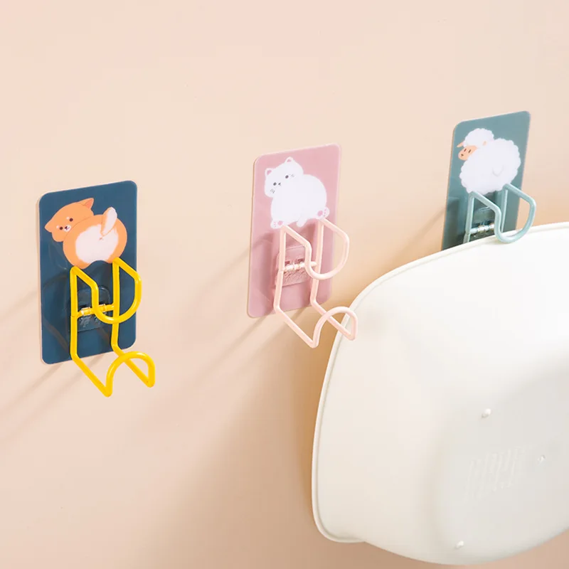 Basin hook hook punch free nail household lovely bathroom toilet wall washstand shelf basin
Basin hook hook punch free nail household lovely bathroom toilet wall washstand shelf basin