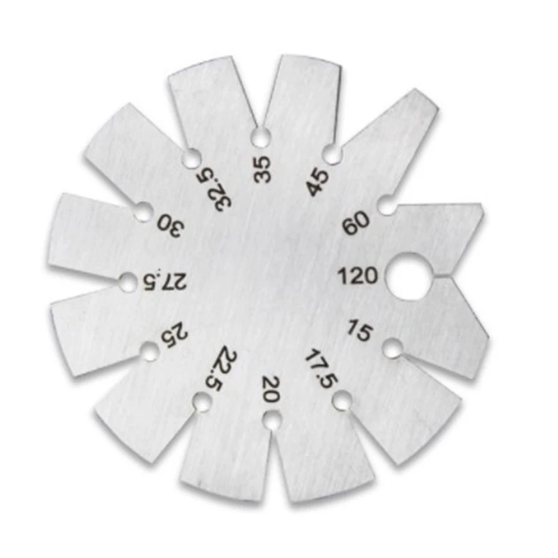Stainless Steel Bevel Gauge Angle Protractor Range 15 Degree -120 Degree Gage Tools
Stainless Steel Bevel Gauge Angle Protractor Range 15 Degree -120 Degree Gage Tools