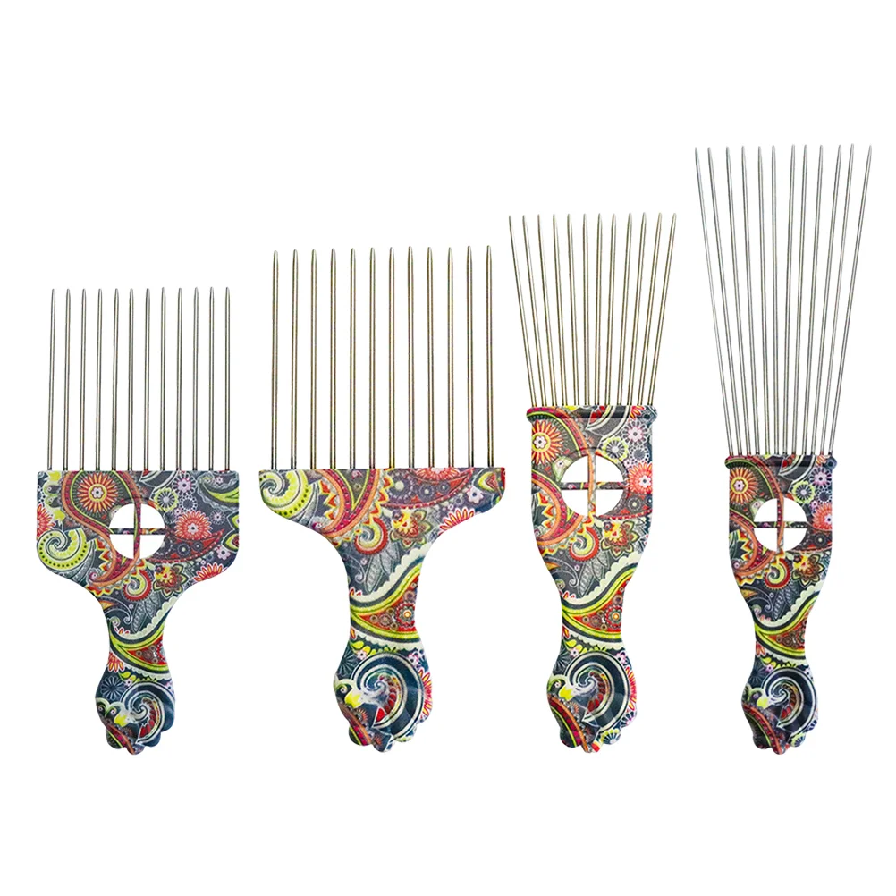 4PCS Haircut Styling Oil Head Comb Steel Needle Vintage Pattern Pick Comb for Home Store Dorm
4PCS Haircut Styling Oil Head Comb Steel Needle Vintage Pattern Pick Comb for Home Store Dorm