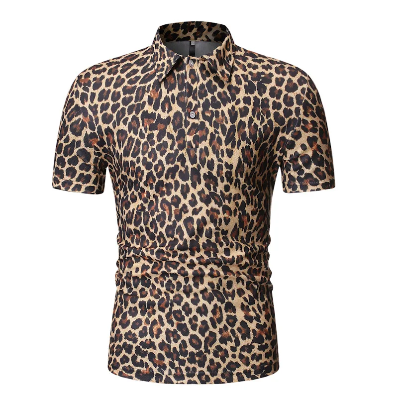 POLO T-Shirt For Men 2022 New Arrival Summer Lapel Male Short Sleeve T Shirt Leopard Print Trendy Fashion Hot Sale f97
POLO T-Shirt For Men 2022 New Arrival Summer Lapel Male Short Sleeve T Shirt Leopard Print Trendy Fashion Hot Sale f97